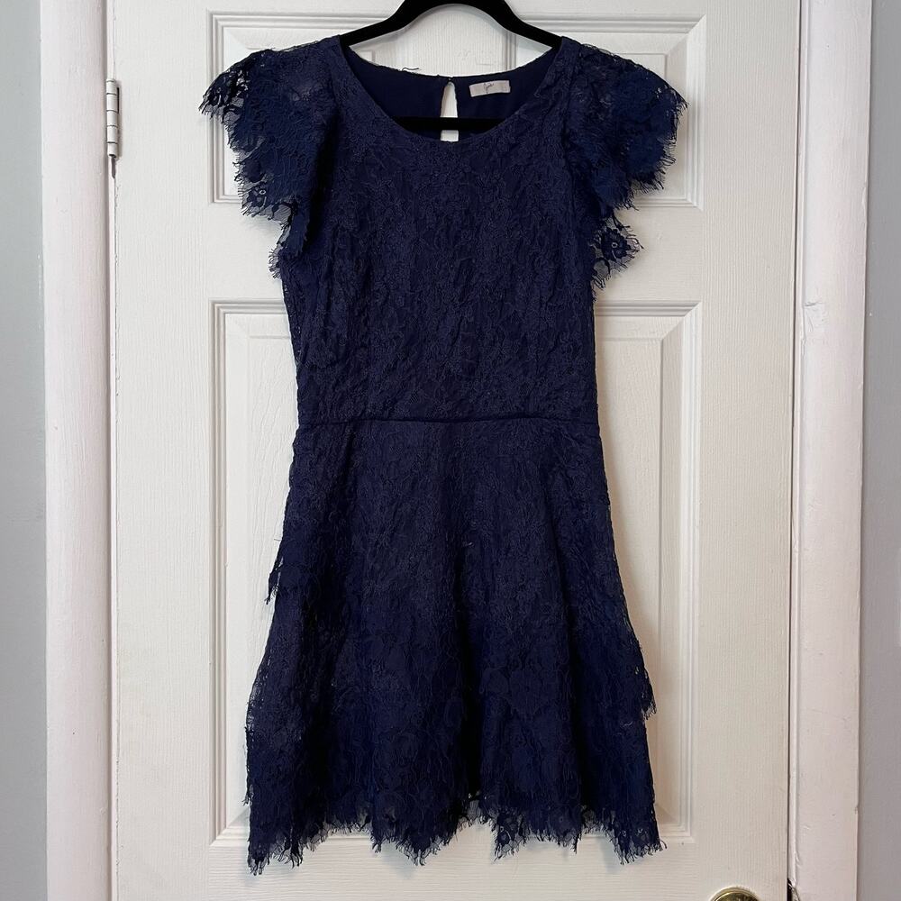 Joie Dress w/Tiered Lace Skirt - Size XS?